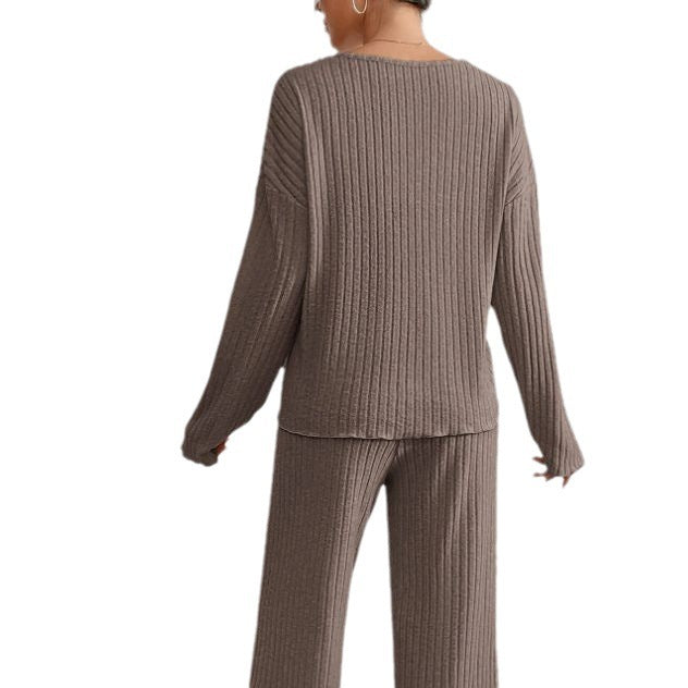 Melissa | Elegant Knit Lounge Set - Solfae