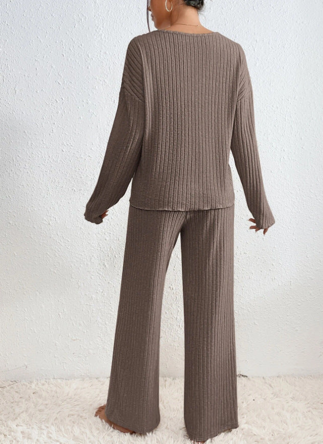 Melissa | Elegant Knit Lounge Set - Solfae