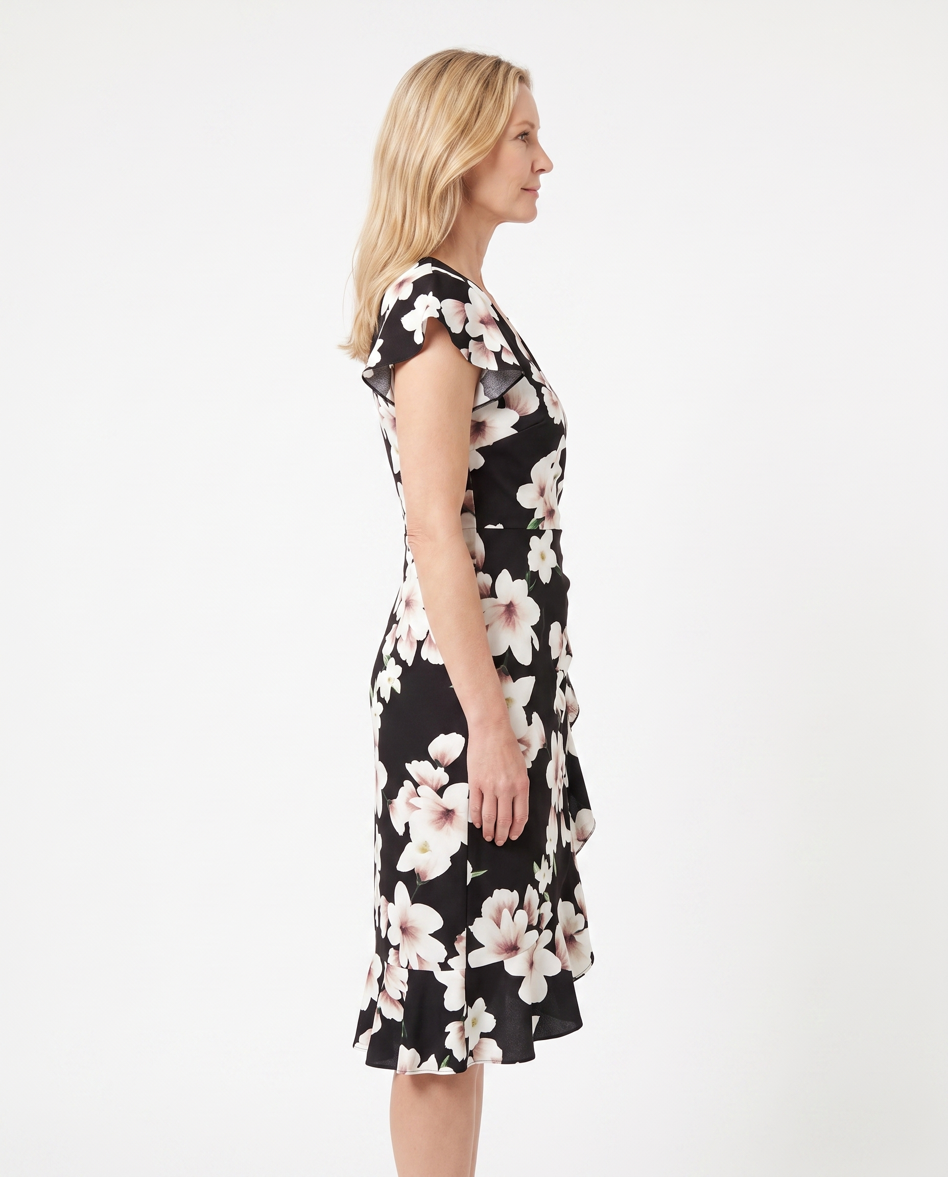Melissa | Feminine V-Neck Mini Dress - Solfae