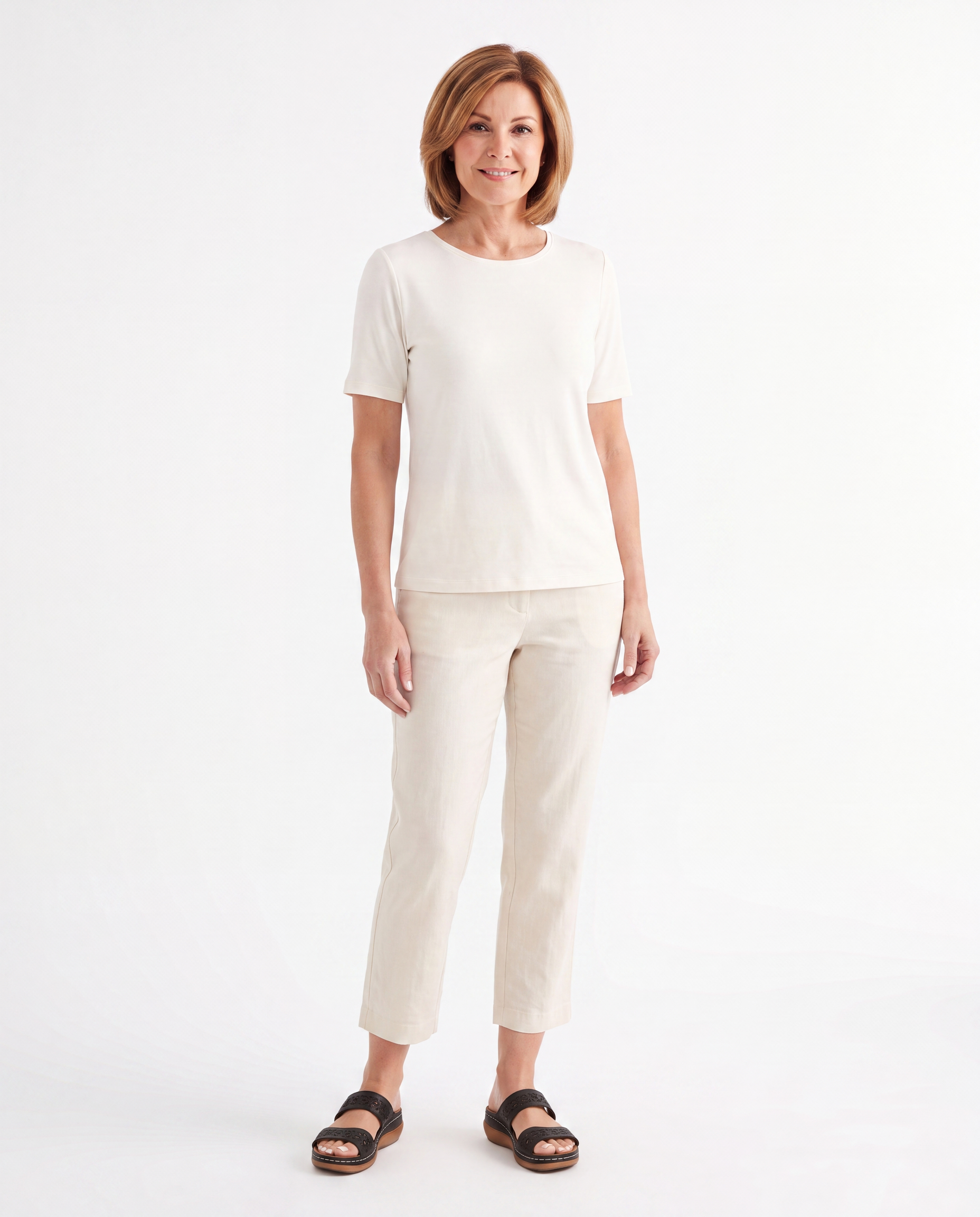 Michelle | Elegant Wedge Open-Toe Sandals - Solfae
