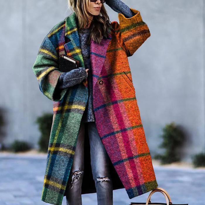 Rachel | Elegant Longline Wool Coat - Solfae
