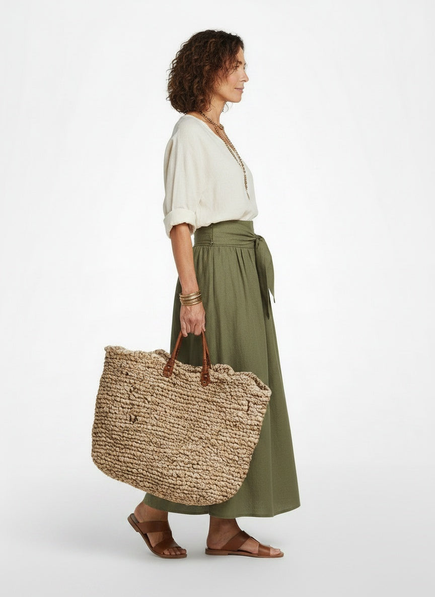 Rachel | Flattering Tie-Waist Two-Piece Set - Solfae