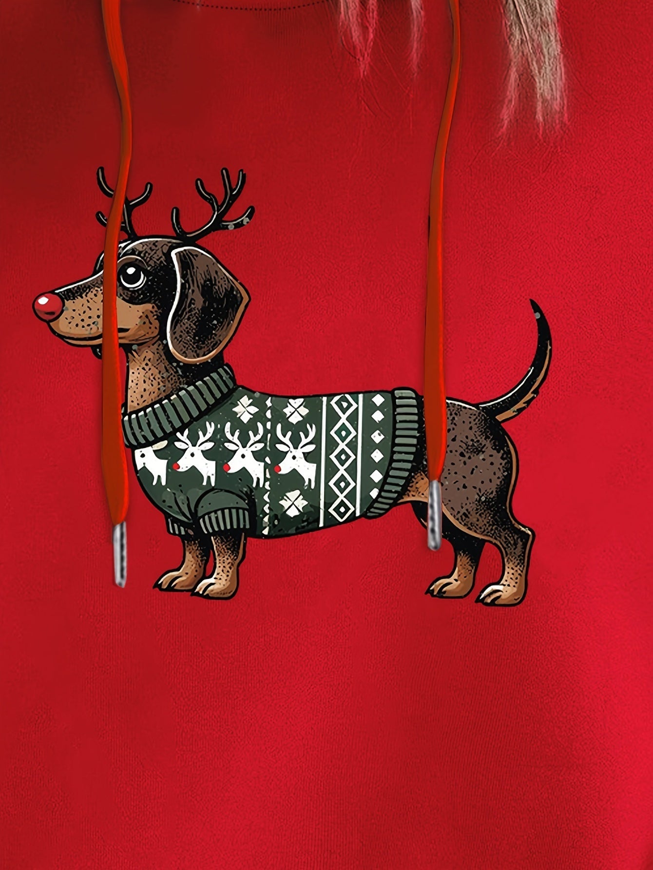 Rachel | Stylish Dachshund Graphic Hoodie - Solfae
