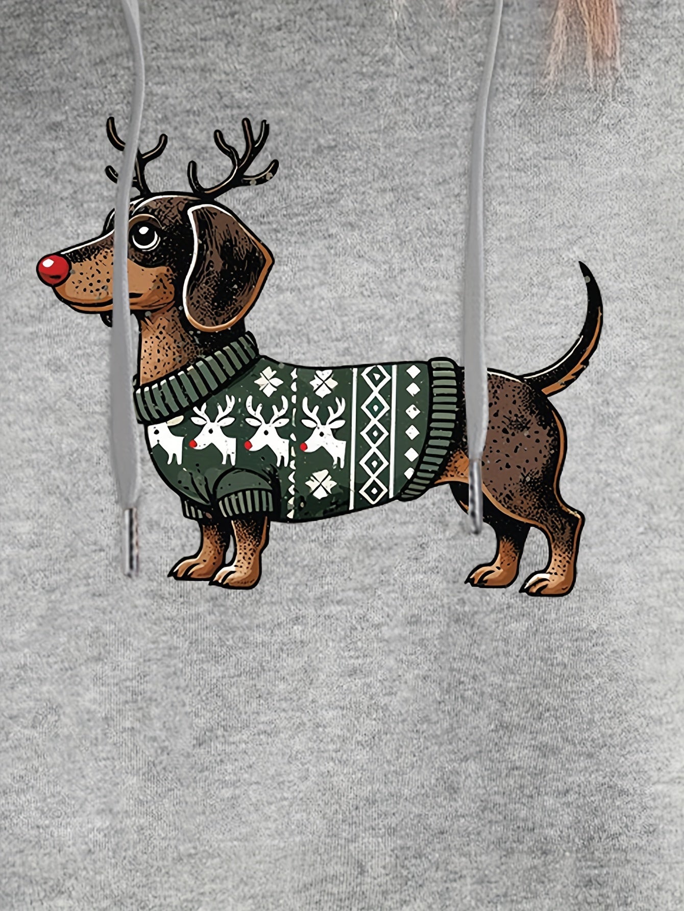 Rachel | Stylish Dachshund Graphic Hoodie - Solfae