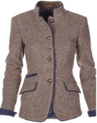 Rebecca | Elegant Wool-Blend Tweed Jacket - Solfae