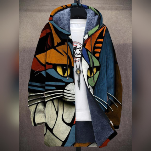 Rebecca | Stylish Cat Hooded Jacket - Solfae