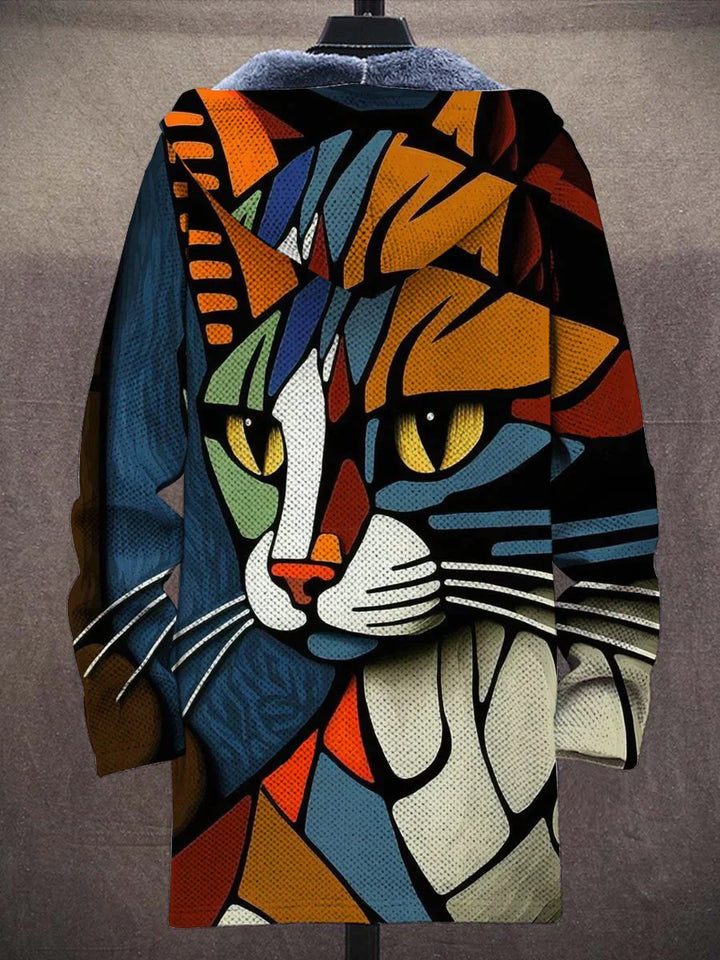 Rebecca | Stylish Cat Hooded Jacket - Solfae