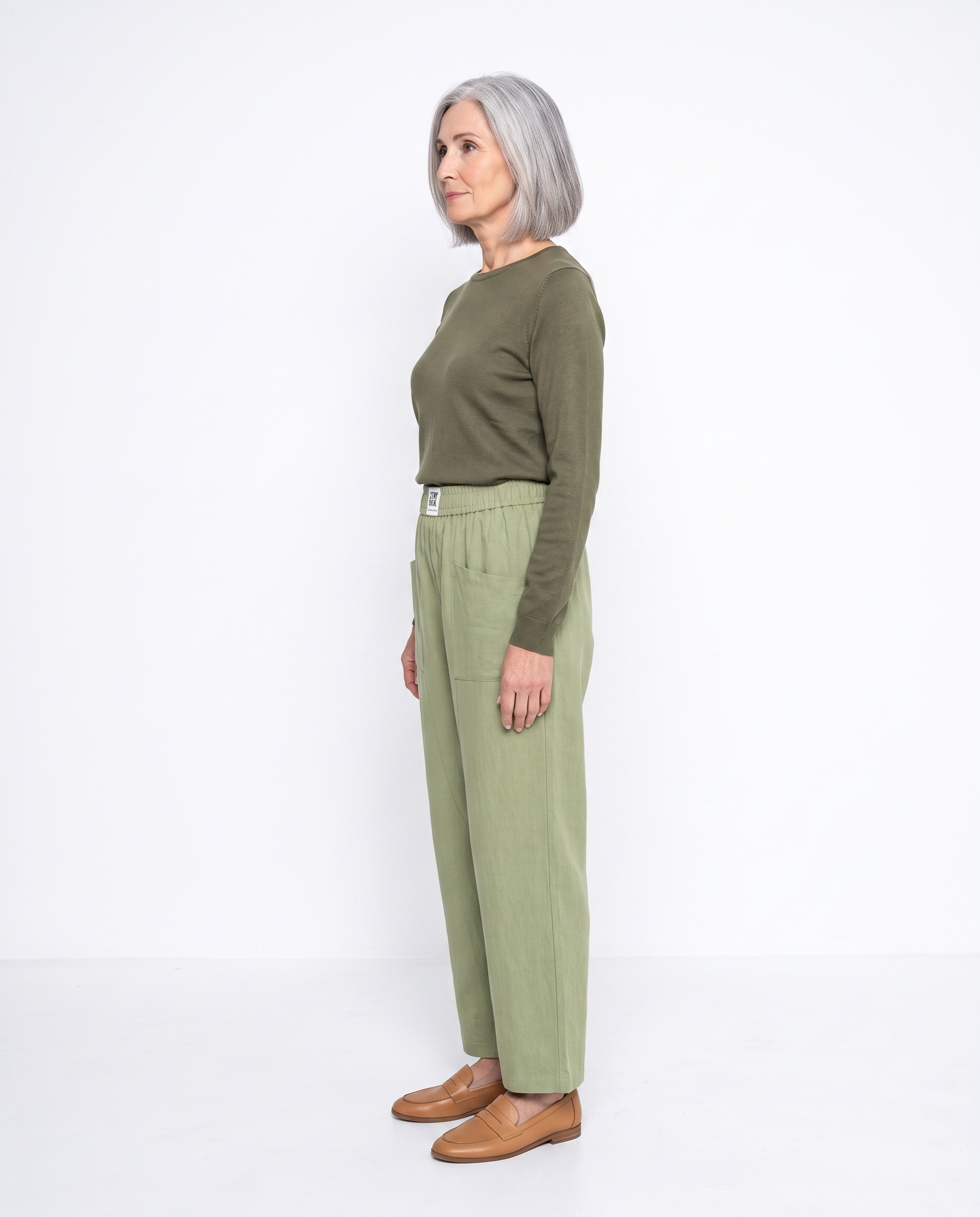 Stephanie | Elegant Linen Wide-Leg Pants - Solfae
