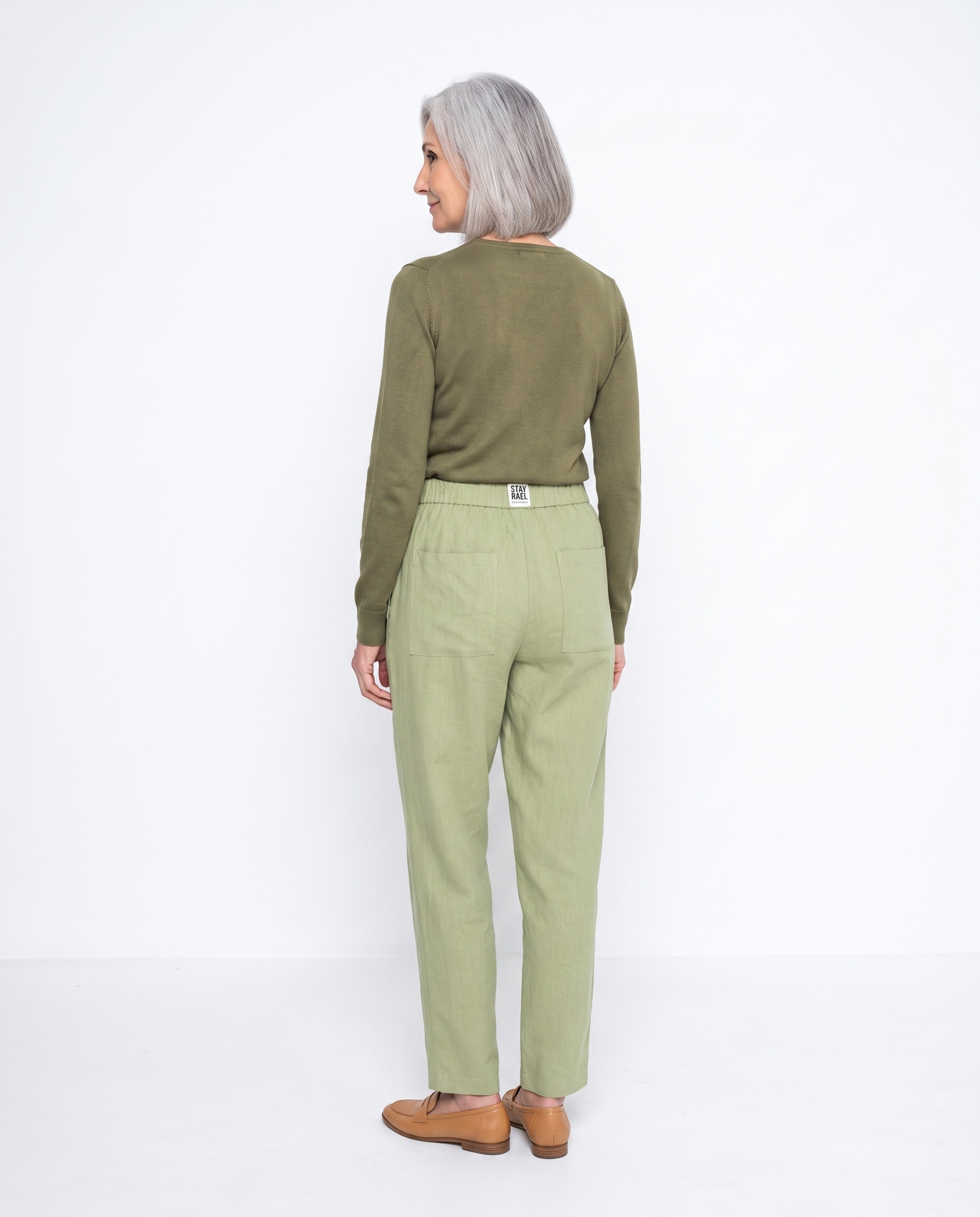 Stephanie | Elegant Linen Wide-Leg Pants - Solfae