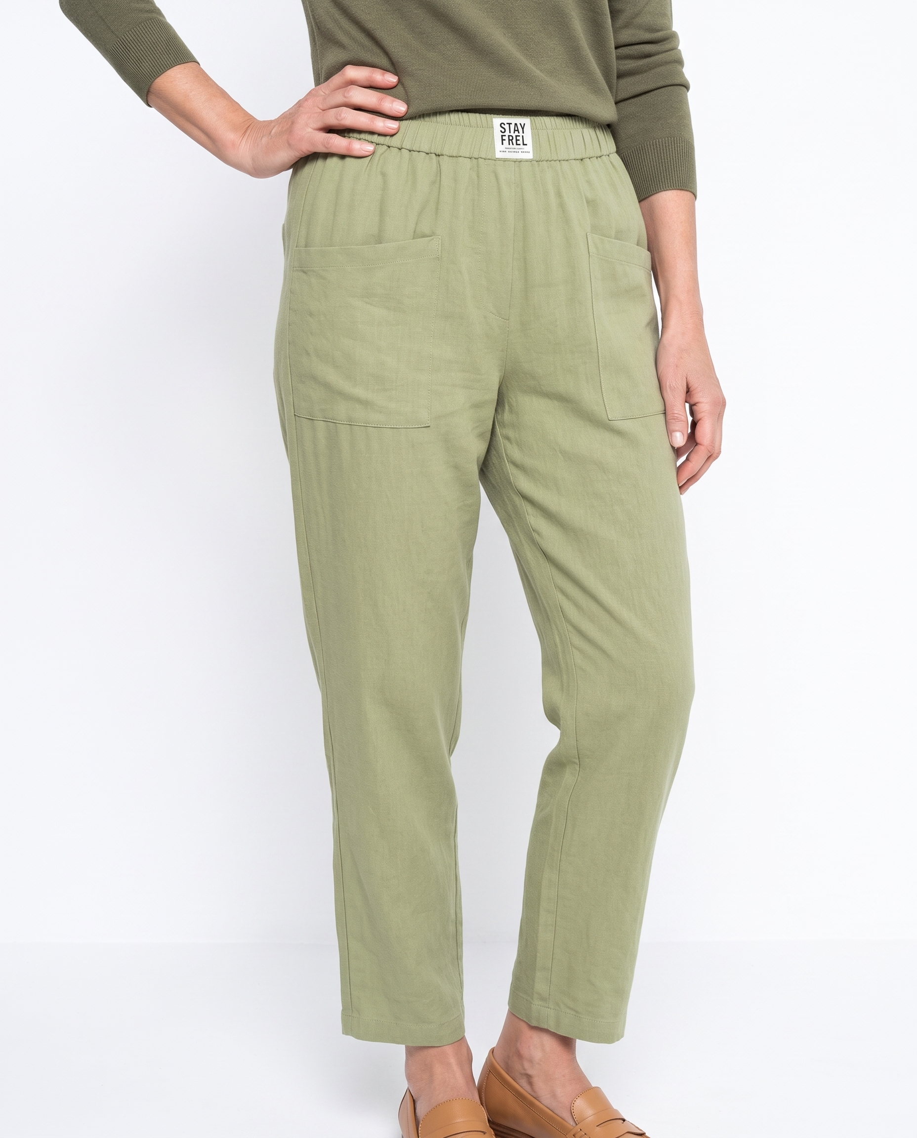 Stephanie | Elegant Linen Wide-Leg Pants - Solfae