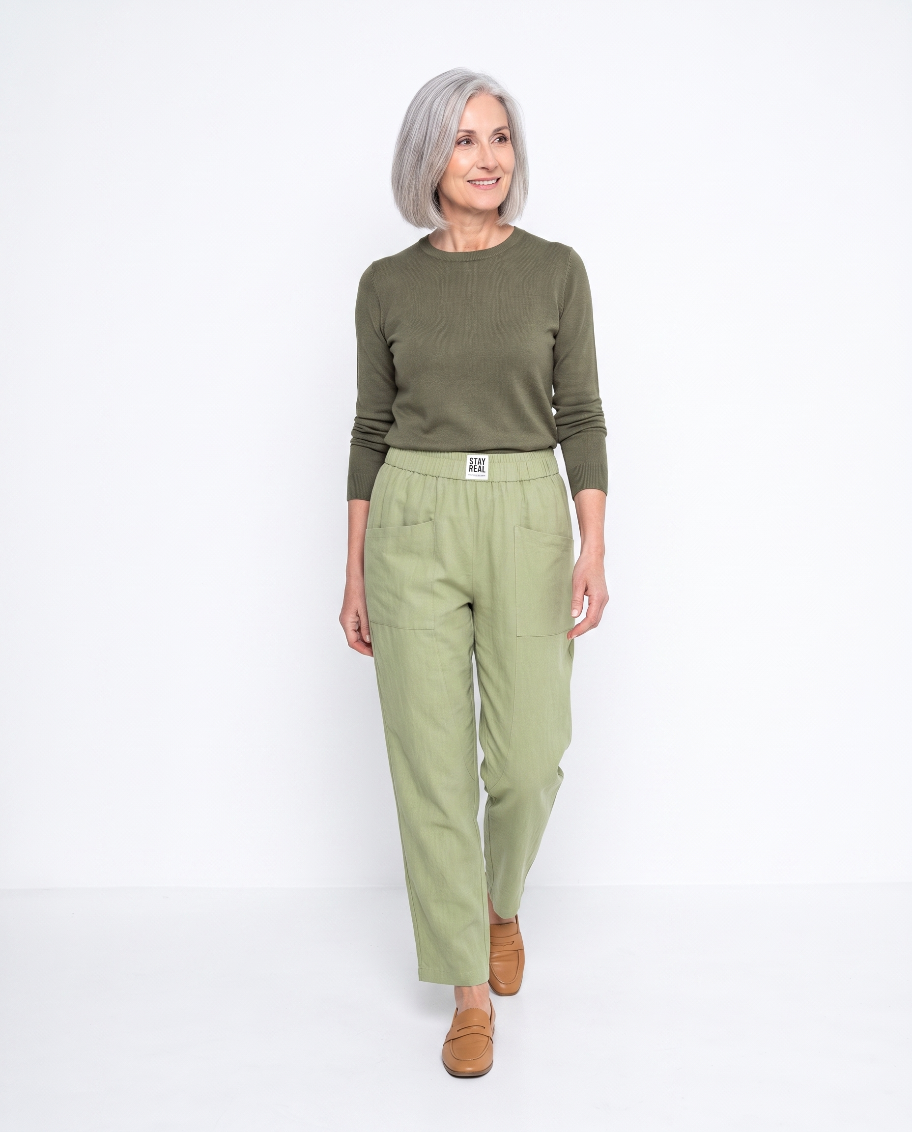 Stephanie | Elegant Linen Wide-Leg Pants - Solfae