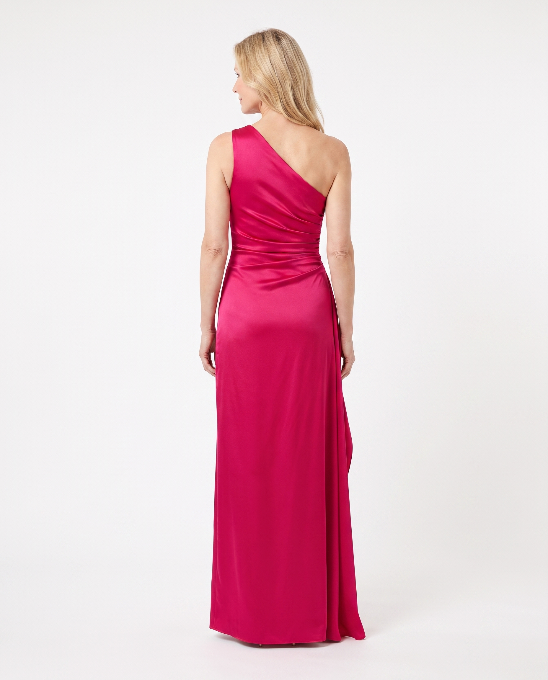 Stephanie | Elegant One-Shoulder Maxi Dress - Solfae