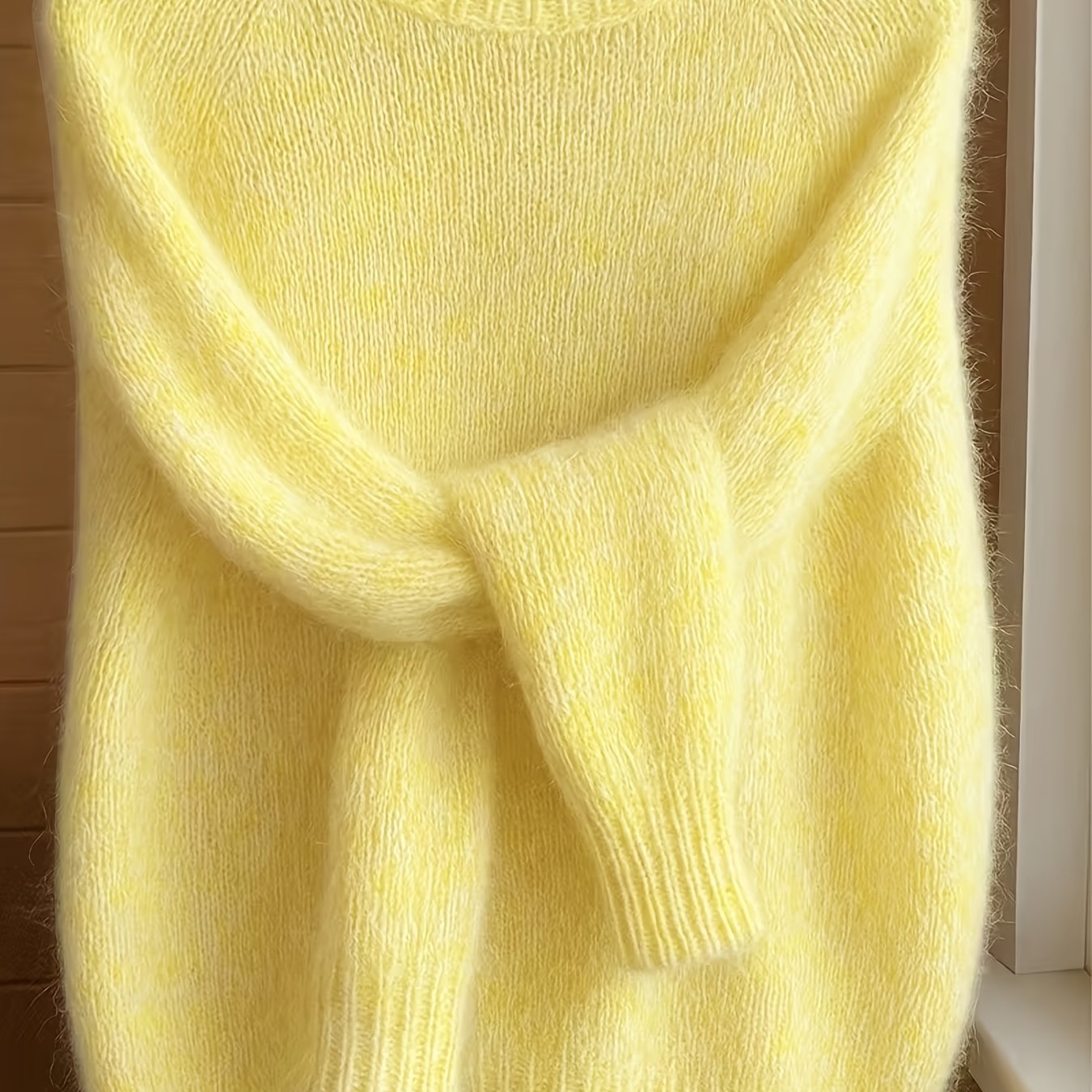 Stephanie | Soft Fuzzy Knit Sweater - Solfae