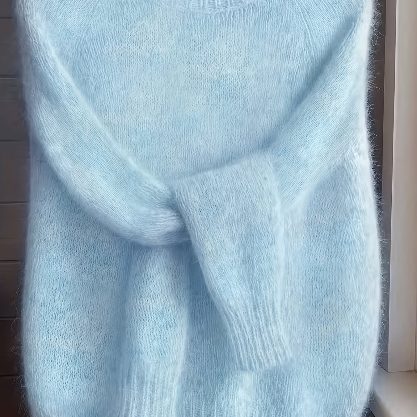 Stephanie | Soft Fuzzy Knit Sweater - Solfae