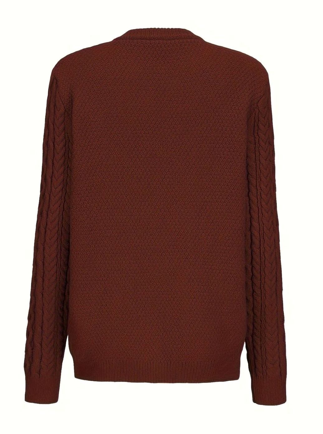 Victoria | Elegant Cable-Knit Button Cardigan - Solfae